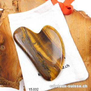 Aile d'ange de Massage Oeil de Fer 7,5 - 8 cm. Qual. A