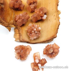 Aragonite brute du Maroc 3 à 3,5 cm. Qualité A