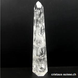 Cristal de roche poli 18,5 cm. Pièce unique 277 grammes
