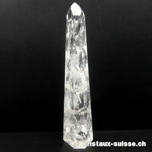 Cristal de roche poli 18,5 cm. Pièce unique 277 grammes