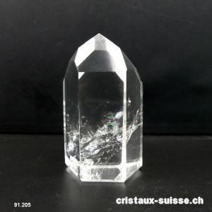 Cristal de roche A poli 7,7 cm. Pièce unique 206 grammes