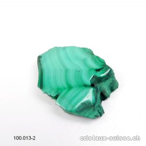 Malachite semi-polie du Congo. Pièce unique