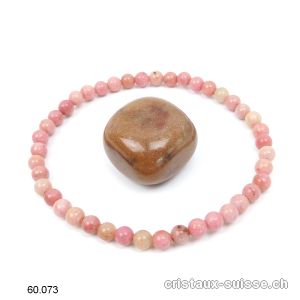 1 Bracelet Rhodonite et 1 pierre GRATUITE