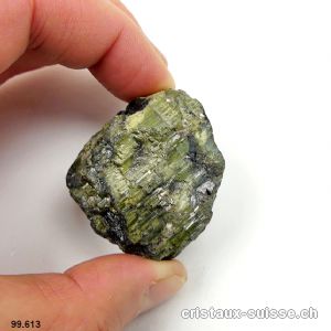 Tourmaline oeil de chat cristallisée. Pièce unique de 37 grammes