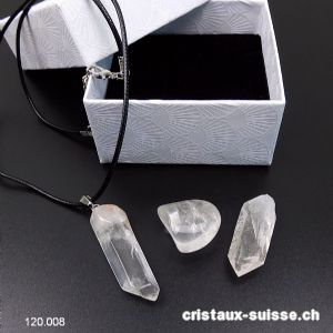 Set PURETÉ - Cristal de Roche. Offre Spéciale