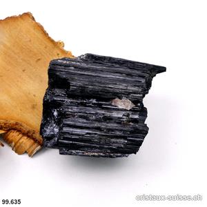 Tourmaline noire cristallisée - Schorl 7,6 cm. Pièce unique 455 grammes
