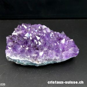 Améthyste du Brésil druse 9,6 cm. Pièce unique 335 grammes