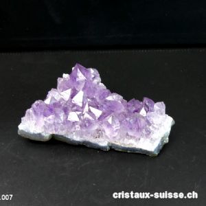 Améthyste du Brésil, petite druse. Pièce unique