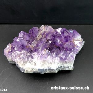 Améthyste du Brésil druse 13,2 cm. Pièce unique 549 grammes