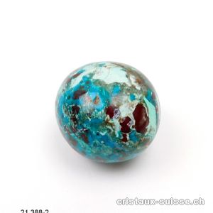 Chrysocolle du Pérou 3,4 x 2,7 cm. Pièce unique 38,9 grammes