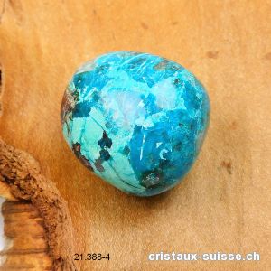 Chrysocolle du Pérou 3,3 x 2,5 cm. Pièce unique 31,3 grammes