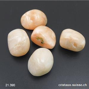 Stilbite irisée beige-rosée 2 - 2,5 cm / 7 à 8 grammes. Taille M