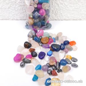 50 grammes, Cristaux mélangés, Granulés env. 0,5 à 1,5 cm