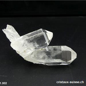 Cristal de roche, pointes du Brésil. Pièce unique 44 grammes