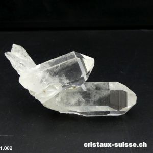 Cristal de roche, pointes du Brésil. Pièce unique 44 grammes