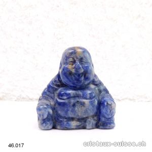 Bouddha Sodalite 3,5 à 4 cm. Bouddha Médecine