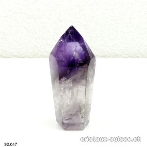 Améthyste fantôme polie. Pièce unique 120 grammes. Qualité A