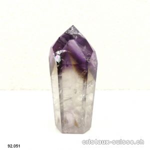 Amétrine fantôme polie 7,9 cm. Pièce unique. Qualité AA