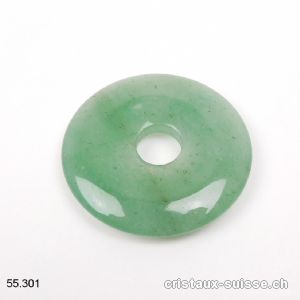 Aventurine verte, donut 3 cm