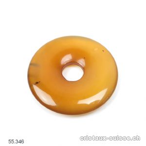 Agate brune Donut 3 cm