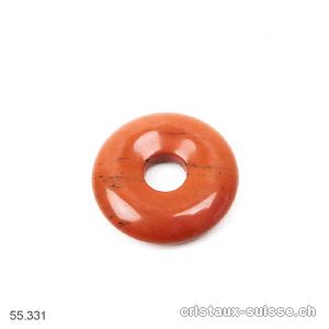 Jaspe rouge Donut 1,8 cm