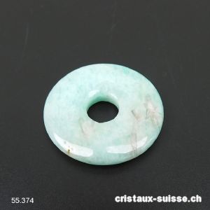 Amazonite claire Donut 3 cm