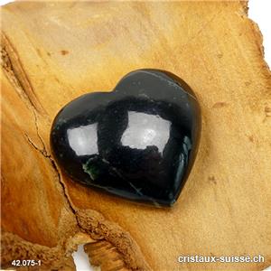Coeur Néphrite Jade d'Afghanistan. 5,6 x 5 x 2,3 cm. Pièce unique
