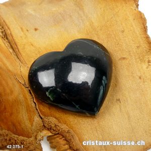 Coeur Néphrite Jade d'Afghanistan. 5,6 x 5 x 2,3 cm. Pièce unique