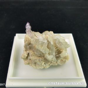 Quartz Améthyste Sceptre du Pérou. Pièce unique