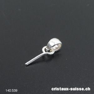 Oeillet 6 x épais. 3 mm pour pendentif en argent 925