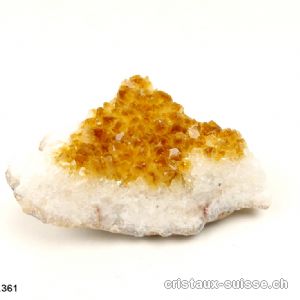 Citrine druse brute. Pièce unique
