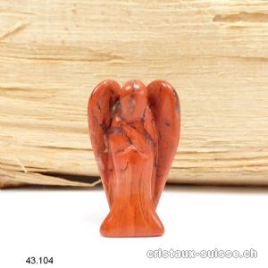 Ange Jaspe rouge brèché 4 cm