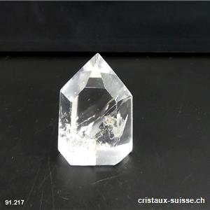 Cristal de roche poli, Haut 3,6 cm. Pièce unique 27 grammes