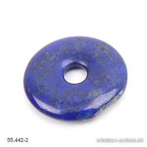 Lapis-lazuli, donut 3,5 cm. Qual. B. Pièce unique.
