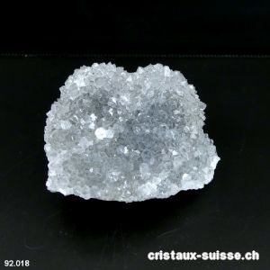 Prasiolite bleue du Brésil 6,8 cm. Pièce unique 160 grammes