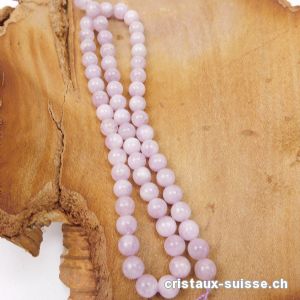 Rang Kunzite 7-7,5 mm / 39 cm, env. 54 boules