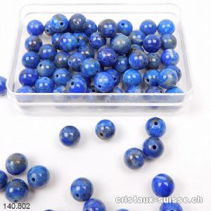 Lapis-lazuli, boule percée 6,5 mm