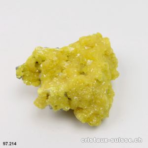 Soufre de Sicile et aragonite. Pièce unique 99 grammes