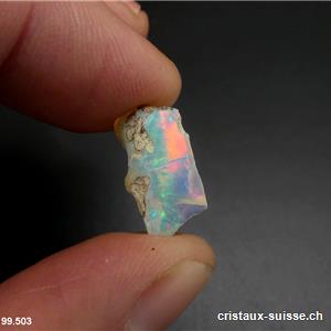 Opale brute d'Ethiopie. Pièce unique 2,8 carats
