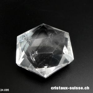 Sceau de Salomon Cristal de Roche 4,6 cm. Pièce unique 50 grammes