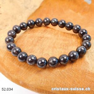 Bracelet Astrophyllite - Arfvedsonite 8,5 mm / 18-18,5 cm