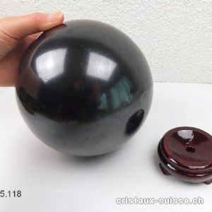 Boule Schungite Ø 16,5 cm. Pièce unique 5,795 Kg. Offre Spéciale