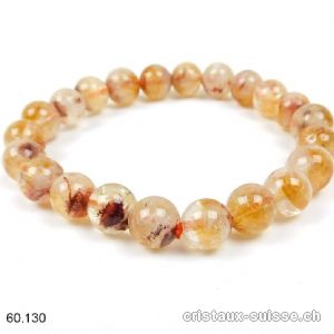 Bracelet Citrine 8-10 mm / 19,5 cm