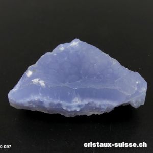 Calcédoine cristallisée brute du Malawi. Pièce unique