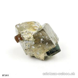 Pyrite cube brute d'Espagne. Pièce unique