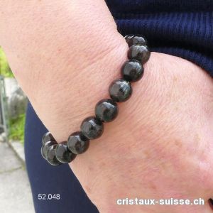 Bracelet Astrophyllite - Arfvedsonite 10 mm / 19 cm