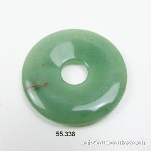 Aventurine verte, donut 5 cm