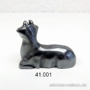 Vache Hématite 4 cm