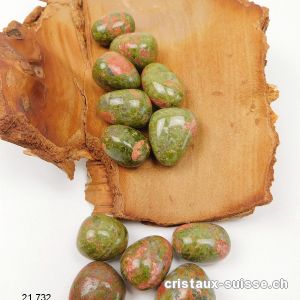 Unakite - épidote 2 - 3 cm. Taille M