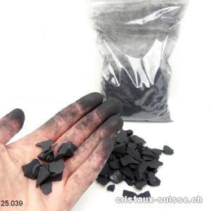 220 grammes Schungite brute granulés